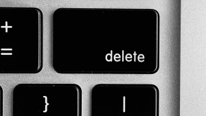 tecla delete en el teclado